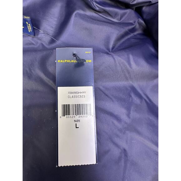 Ralph Lauren Polo Men's L Quilted Filled Blackwatch Plaid Vest Jacket Rare-NEW - Picture 9 of 14